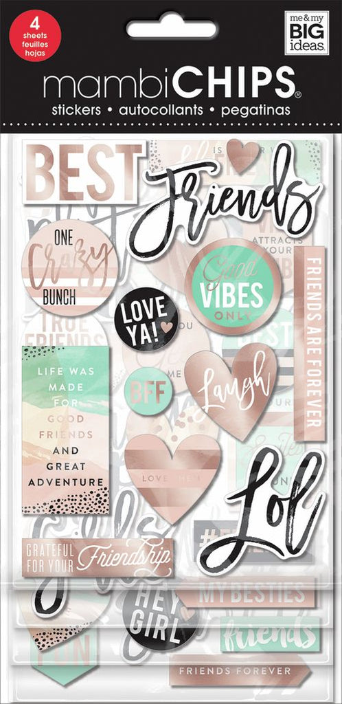 me & my BIG ideas mambiChips Chipboard Stickers - Scrapbooking