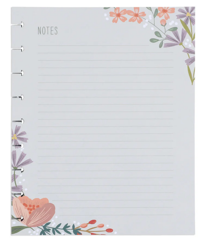 Classic Block Notepad - 100 Sheets Floral | Scrap-Fever